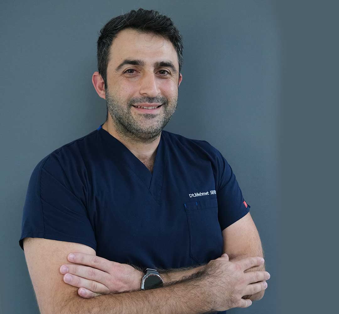 Portrait of Dt. Mehmet Sefer, Dentist at Luwi Dental Clinic